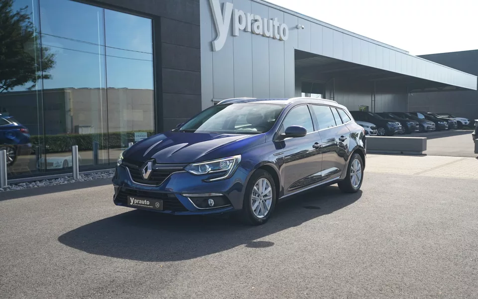 Renault Megane SW 1.5dci Camera Parkeersensoren 16″Alu Dakreling Armsteun Klimaatregeling Cruise control Navigatiesysteem