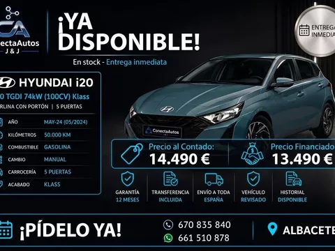 HYUNDAI i20 i20 1.0 TGDI Klass 100