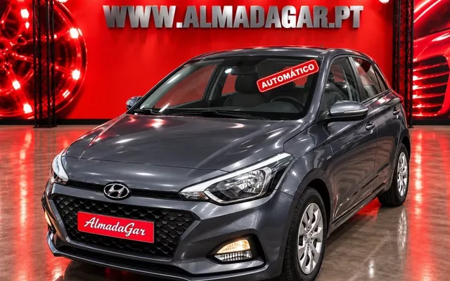 Hyundai i20 blue 1.0 T-GDI DCT Style