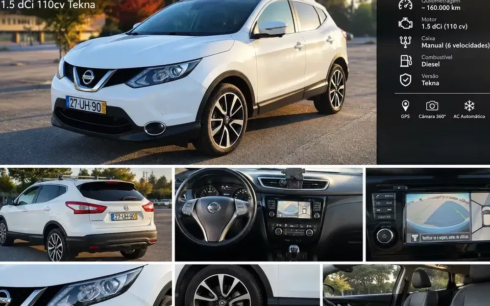 Nissan Qashqai 1.5 dCi Tekna Premium Pele