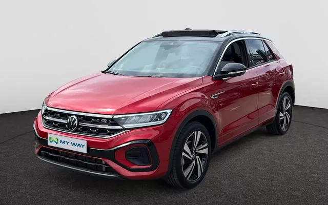 VOLKSWAGEN T-Roc R-LINE AUTOMAAT 150PK PANODAK CARPLAY CAMERA SENSOREN