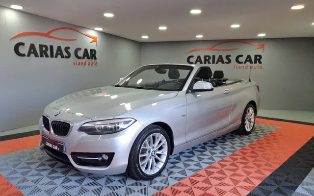 BMW 218 d Cabrio Line Sport