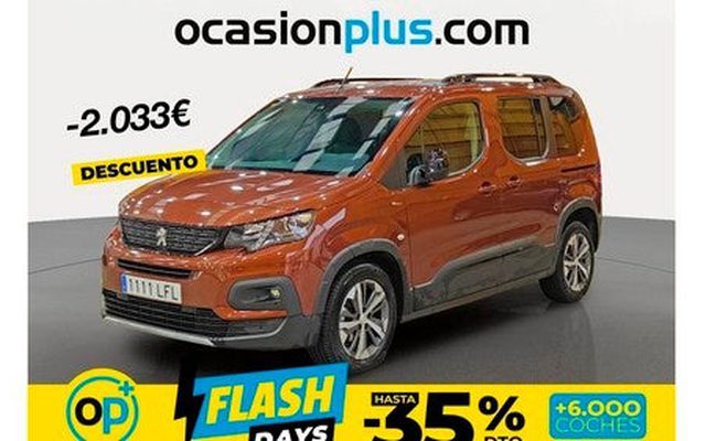 PEUGEOT Rifter 1.2 PureTech S&S Standard GT Line EAT8 130