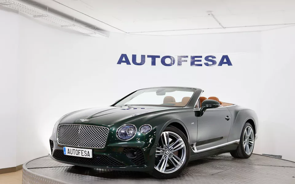 Bentley Continental GT 4.0 V8 Convertible Cabrio 549cv Auto 2P 4WD S/S # NAVY, CUERO