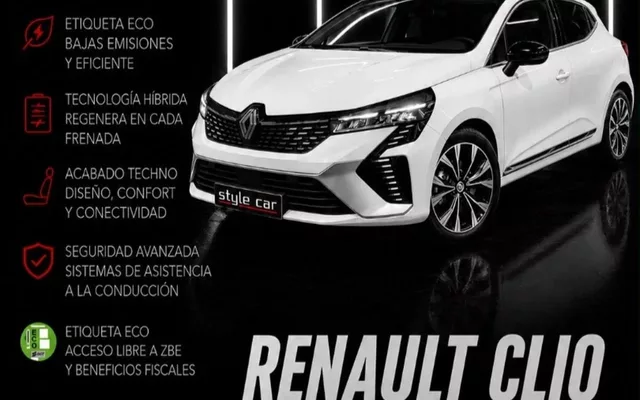 RENAULT Clio Techno ETech Hibrido 103 kW 145CV