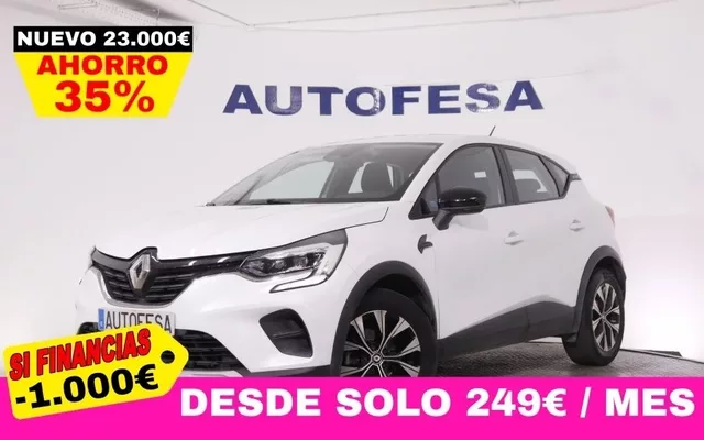 RENAULT Captur TCE GAS GLP EQUILIBRE 100CV 5P # IVA DEDUCIBLE,