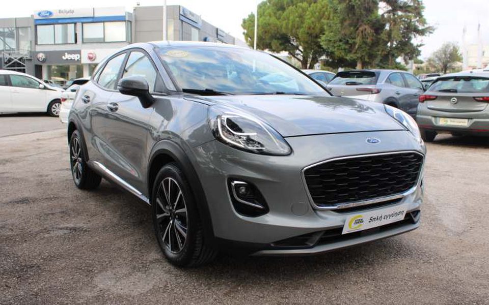 Ford - Puma - 5 Χρόνια εγγύηση-TITANIUM HYBRID - Γκρι - 2023