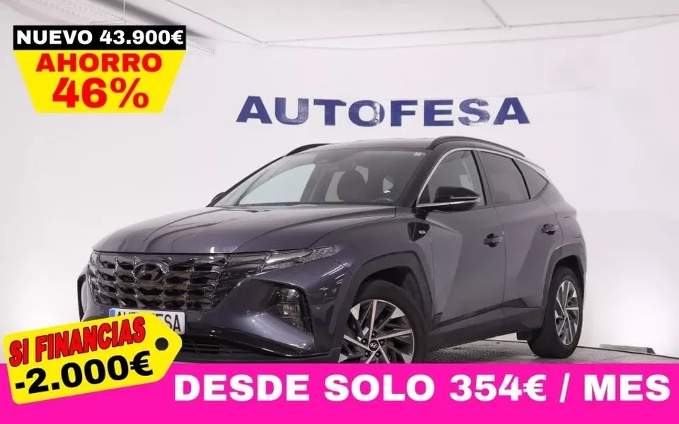 HYUNDAI Tucson TUCSON 1.6 TGDI 48V 150CV TECNO AUTO 5P # IVA DEDUCIBLE,NAVY,PARKTRONIC,CAMARA TRASERA