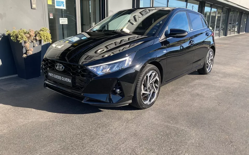 Hyundai i20 blue 1.0 T-GDI Style