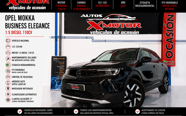 OPEL Mokka Mokka 1.5D S&S Business Elegance - 12990€ en Valladolid
