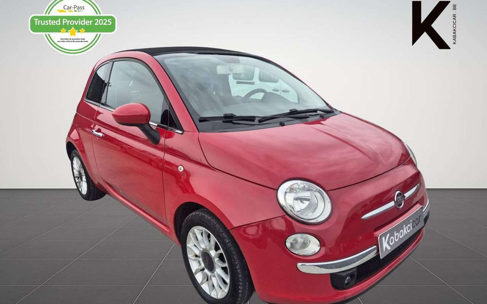 Fiat 500C 1.2i Color Therapy / Capteurs Arr / Bluetooth-USB / Garantie 12 Mois