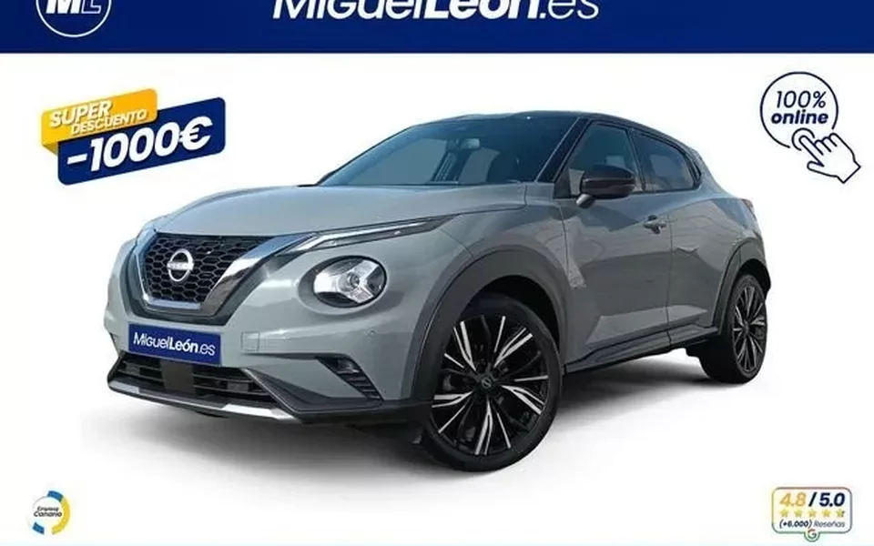 NISSAN Juke DIG-T 84 kW (114 CV) 6M N-Design Silver - 18985€ en Santa cruz de tenerife