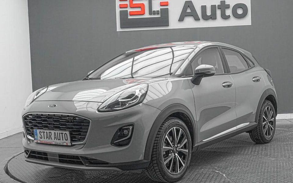 Ford Puma, 2022, 125 CP, 20.000 KM, Manuala