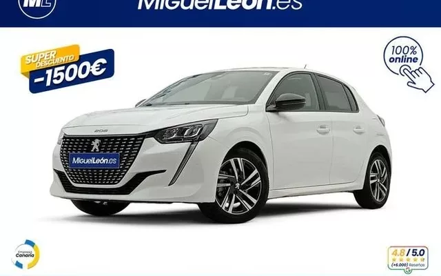PEUGEOT 208 208 1.2 Puretech S&S Allure 100 - 12985€ en Santa cruz de tenerife