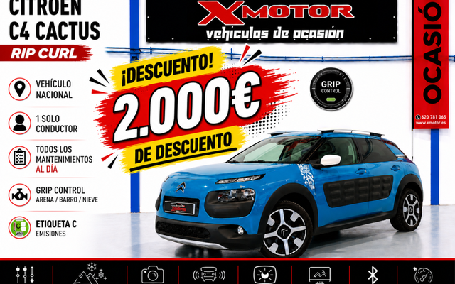 CITROEN C4 Cactus C4 Cactus 1.2 PureTech S&S Rip Curl 110
