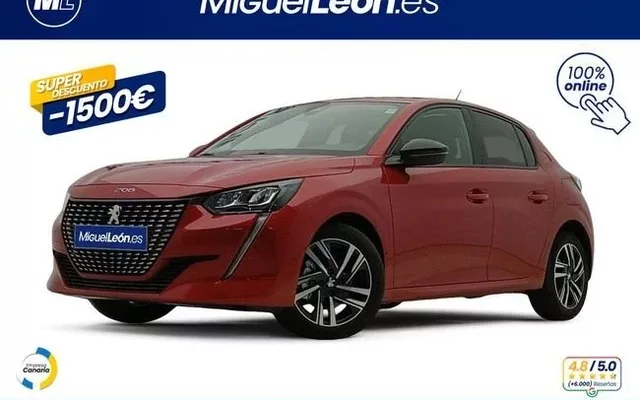 PEUGEOT 208 PureTech 73kW (100CV) Allure Pack - 12985€ en Santa cruz de tenerife
