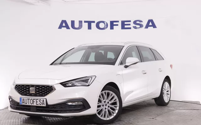 Seat Leon 1.4 ST E HYBRID XCELLENCE GO L AUTO 204CV 5P # IVA DEDUCIBLE, NAVY, PARKTRONIC