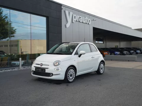 Fiat 500 1.0i Mild Hybrid 6 versnellingen Panoramadak Digitale klimaatregeling Alu velgen Navigatiesysteem DAB tuner Apple Carplay Mistlichten Privacy Bleutooth