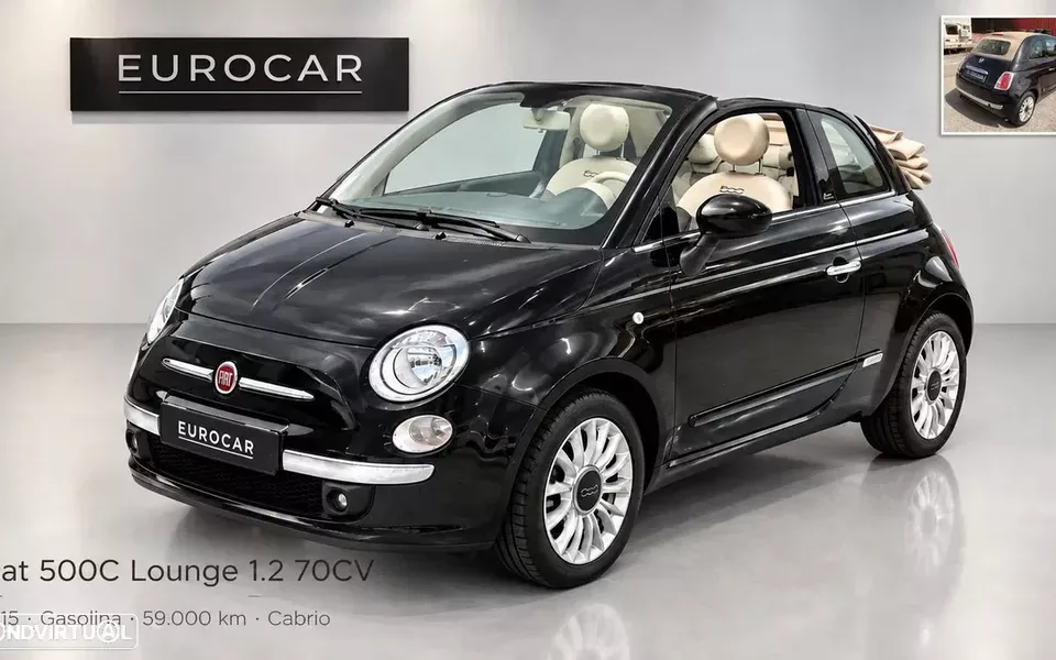 Fiat 500C 1.2 Lounge