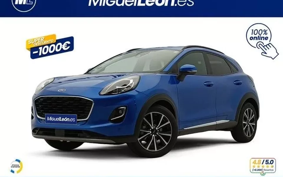 FORD Puma 1.0 EcoBoost 125cv Titanium MHEV - 15485€ en Santa cruz de tenerife