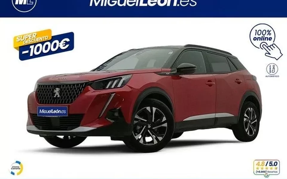 PEUGEOT 2008 2008 1.2 PureTech S&S GT EAT8 130 - 15985€ en Santa cruz de tenerife
