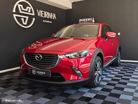 Mazda CX-3 1.5 Sky.Excellence HT Leather White Navi