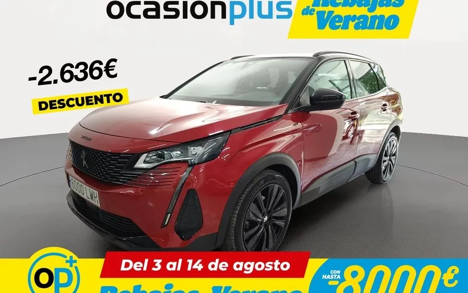 PEUGEOT 3008 SUV 3008 1.2 S&S PureTech GT 130 - 17590€ en Vitoria-gasteiz