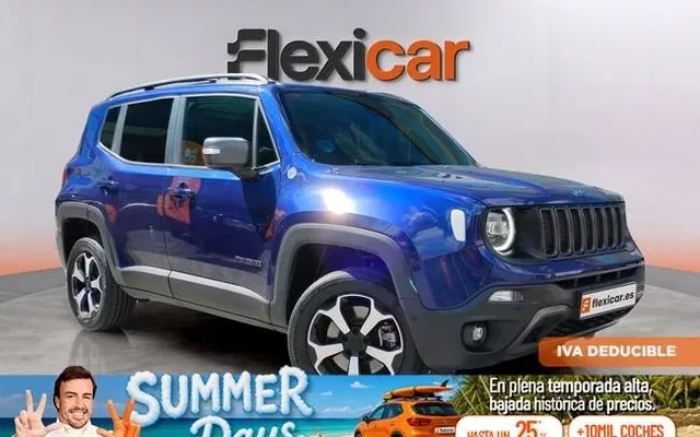 JEEP Renegade Trailhawk 1.3 PHEV 177kW (240CV) AT AWD - 16890€ en Alicante