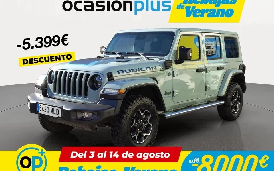 JEEP Wrangler Wrangler Unlimited 2.0 4xe Rubicon 8ATX 280KW