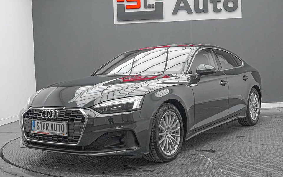 Audi A5-sportback, 2021, 136 CP, 180.000 KM, Automata
