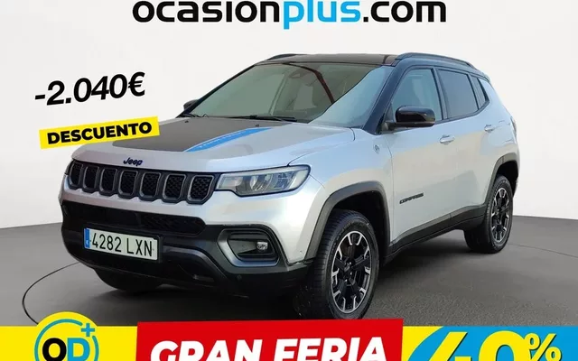 JEEP Compass Compass 1.3 PHEV Trailhawk EAWD Aut. 240 - 22450€ en ValdepeÑas