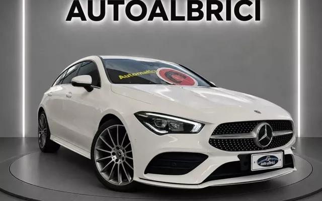 MERCEDES-BENZ CLA 180 AUTOMATIC SHOOTING BRAKE PREMIUM usato Benzina Bianco pastello