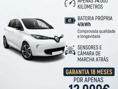Renault Zoe (c/ Bateria) 41 kwh Intens