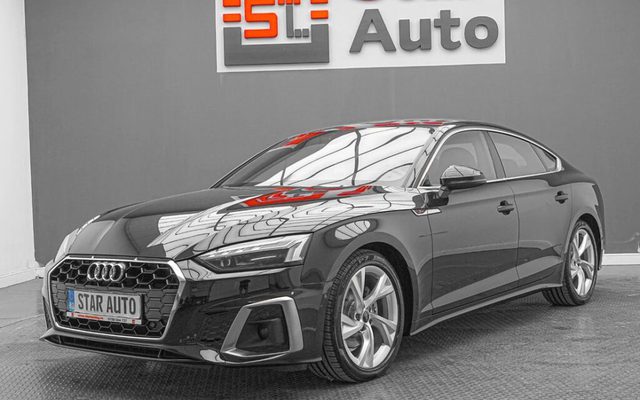 Audi A5-sportback, 2021, 136 CP, 120.000 KM, Automata