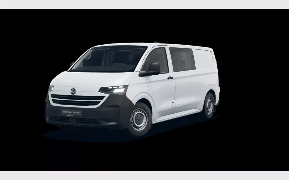 VOLKSWAGEN Transporter T7 28 Fou Lwb Transporter Dubbele cabine Wielbasis 3500 mm Motor 2.0 TDI 110kW (150pk) Versnellingsbak 6v FWD