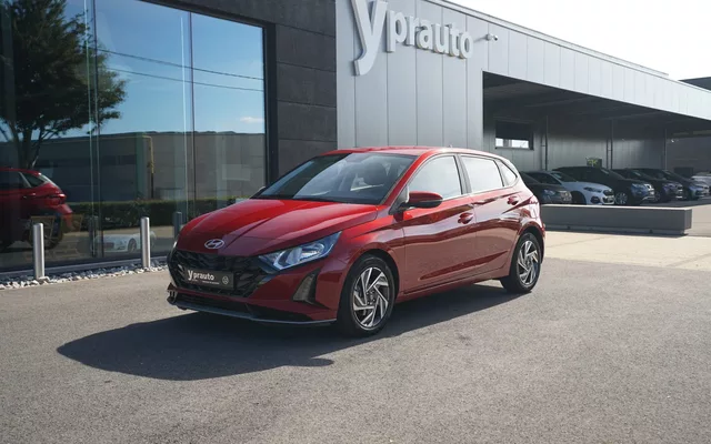 Hyundai i20 1.0T-GDi Techno AppleAndroid Digitaal dashboard Camera DAB tuner Alu Airco Sfeerlicht Laneassist enz..