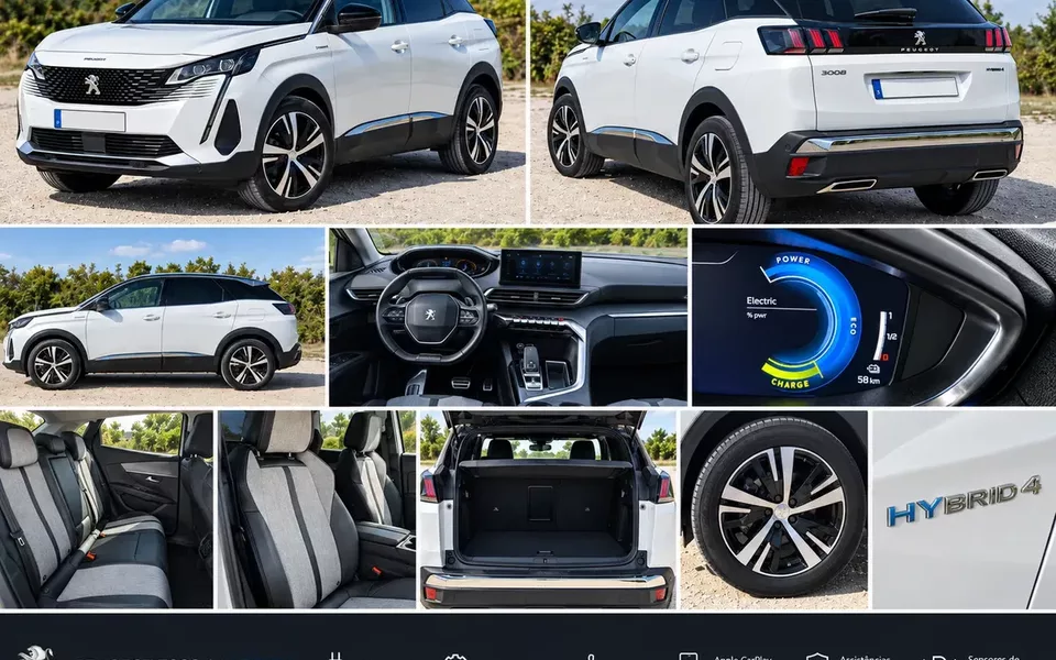 Peugeot 3008 1.6 Hybrid4 GT Pack e-EAT8