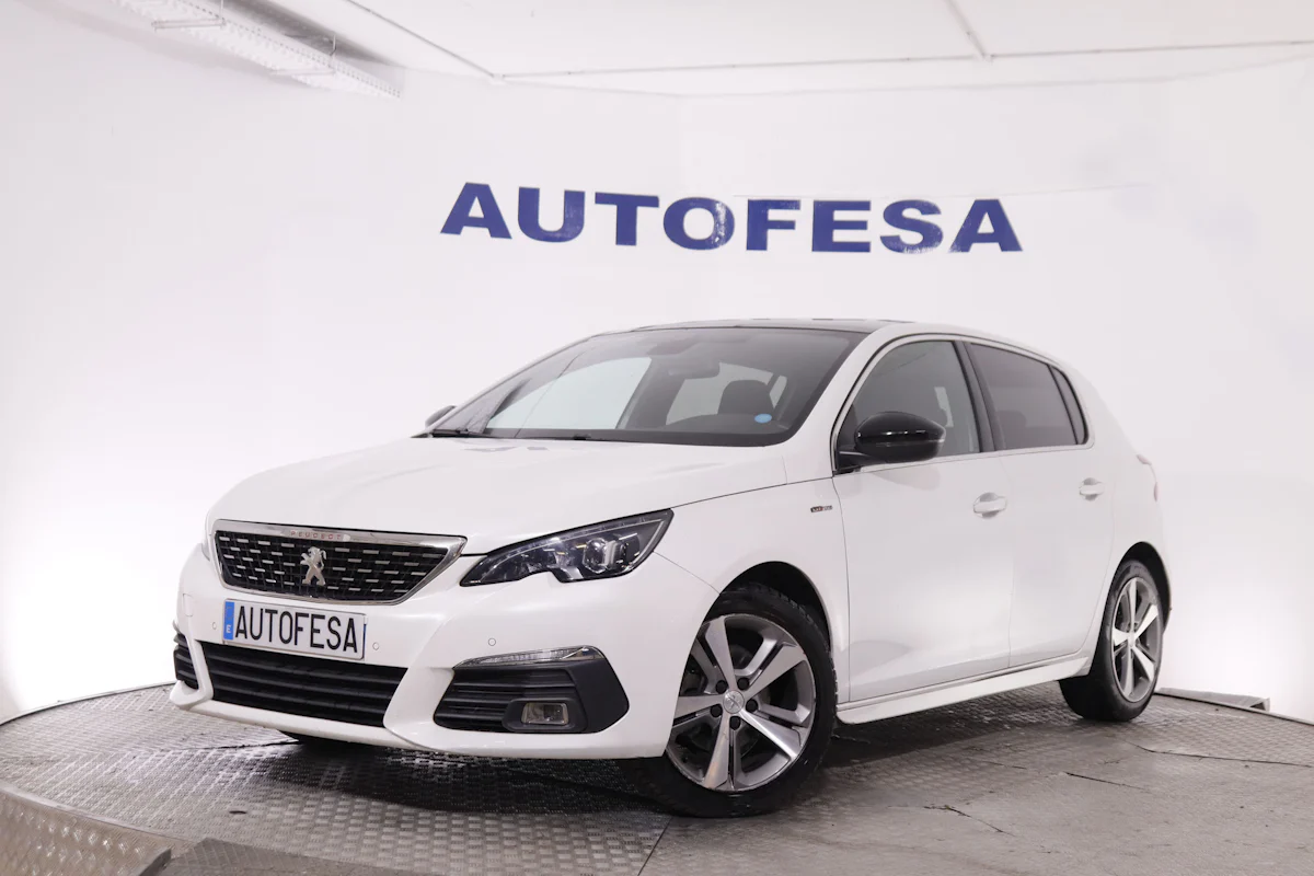 Peugeot 308 1.2 PURE TECH GT-LINE AUTO 130CV 5P # TECHO PANORAMICO, NAVY, PARKTRONIC