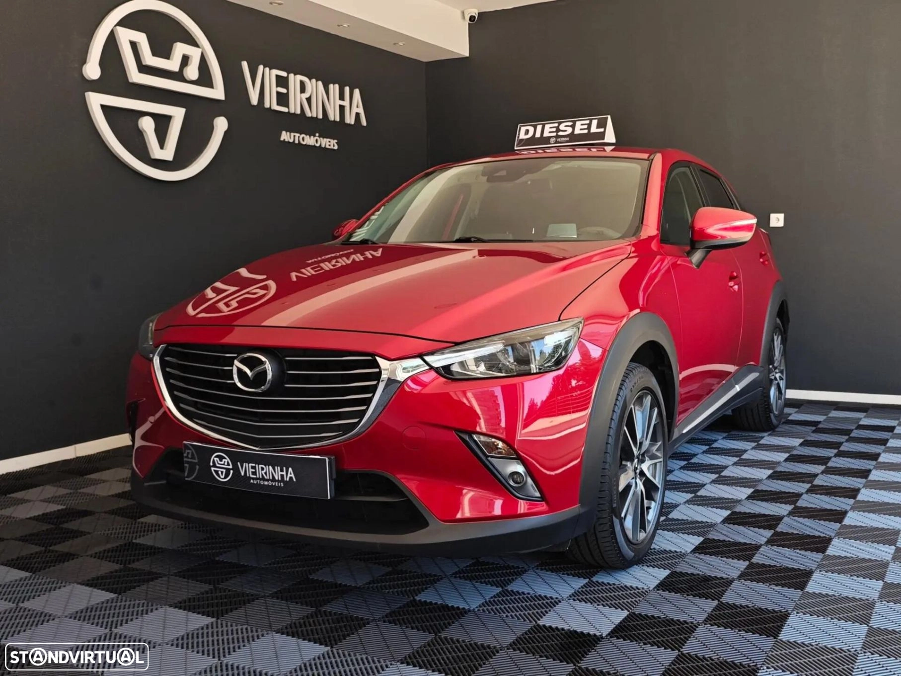 Mazda CX-3 1.5 Sky.Excellence HT Leather White Navi