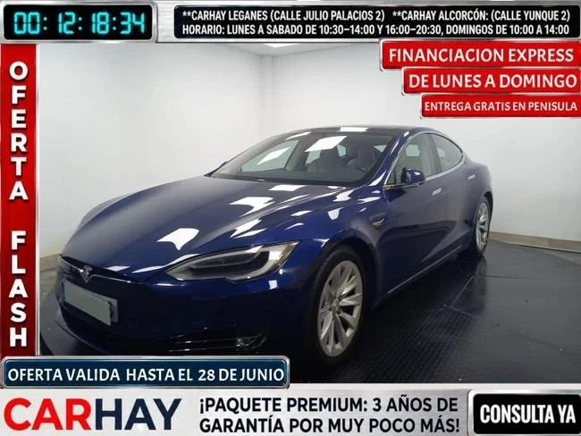 TESLA Model S 100D 4WD berlina con portón 345KW 5P