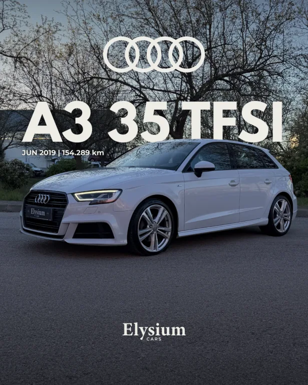 AUDI A3 A3 Sportback 35 TFSI S line S tronic 110kW