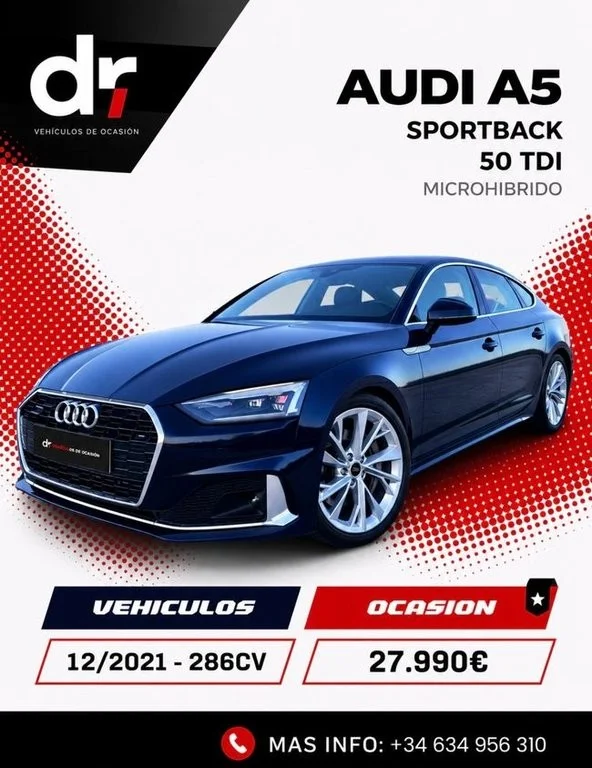 AUDI A5 50 Tdi Advance sportback quattro triptonic