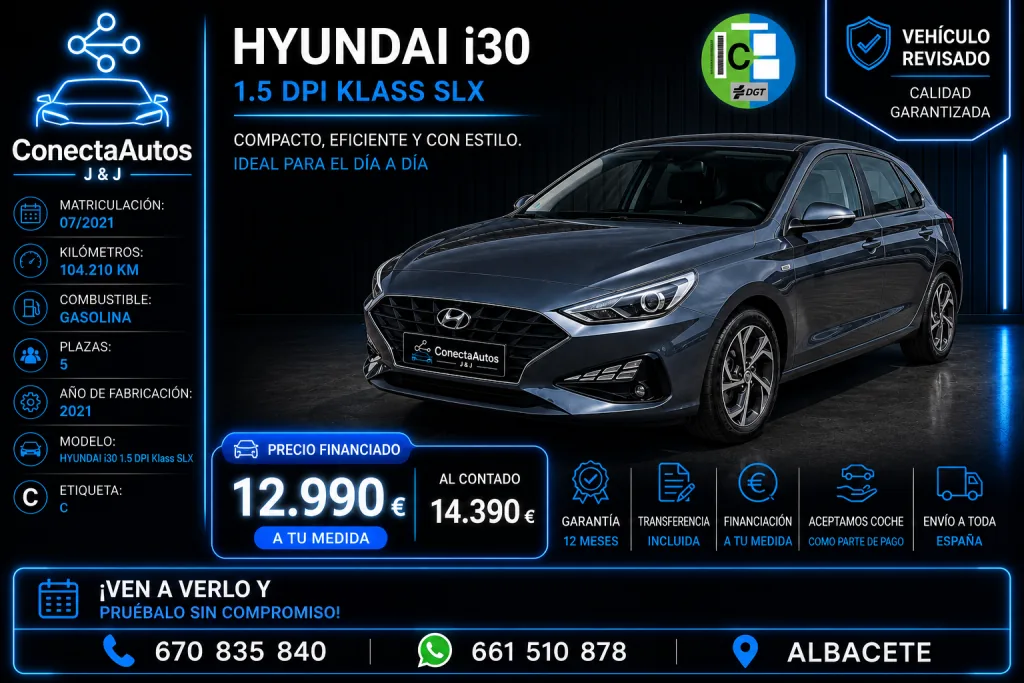 HYUNDAI i30 i30 1.5 DPI Klass SLX 110