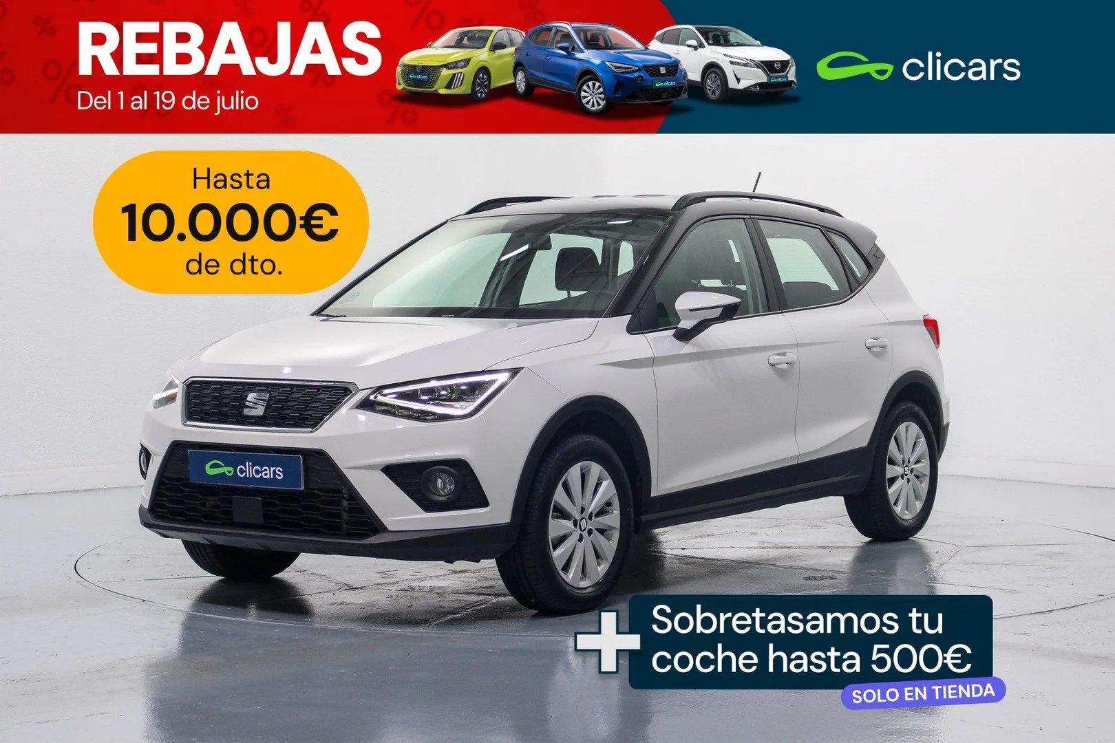 SEAT Arona Arona 1.0 TGI S&S Style 90