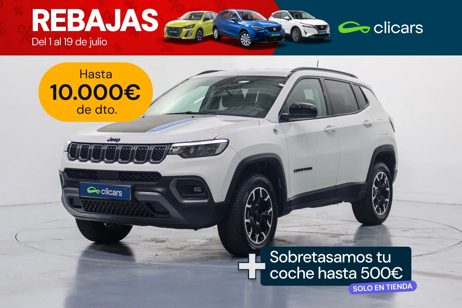 JEEP Compass 1.3 PHEV Trailhawk EAWD Aut. 240