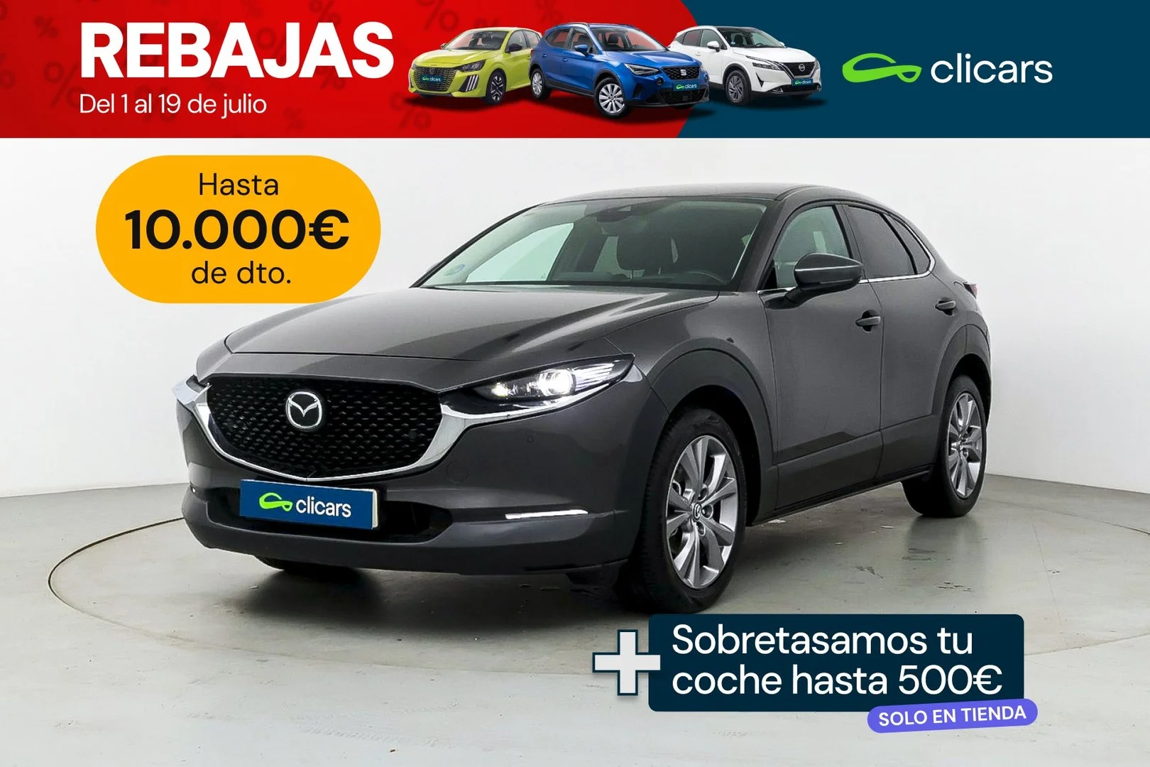 MAZDA CX-30 CX-30 2.0 Skyactiv-G Zenith 2WD Aut. 90kW