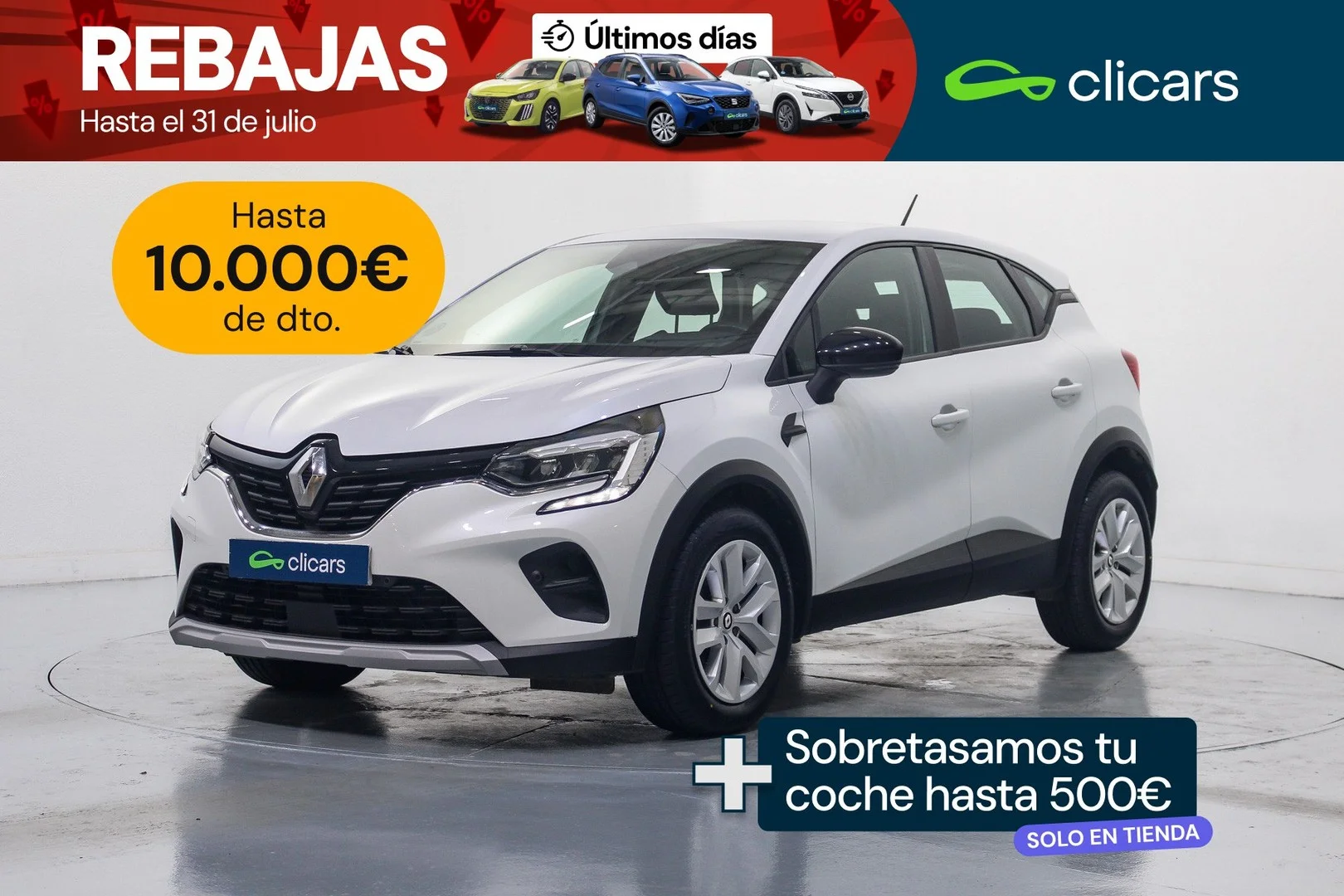 RENAULT Captur Captur TCe GPF Micro Híbrido Techno 103kW