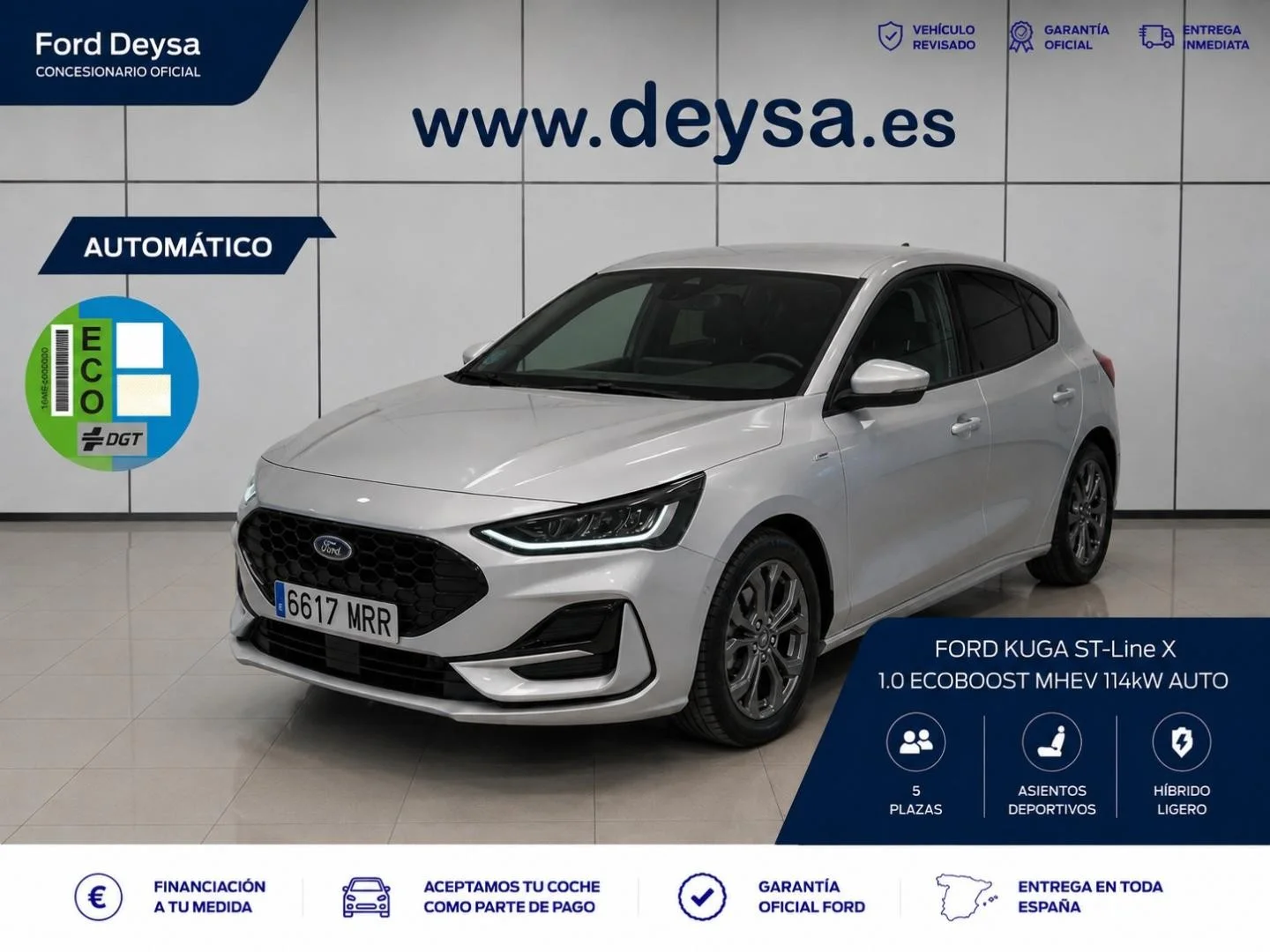 FORD Focus Focus 1.0 Ecoboost MHEV ST-Line 155
