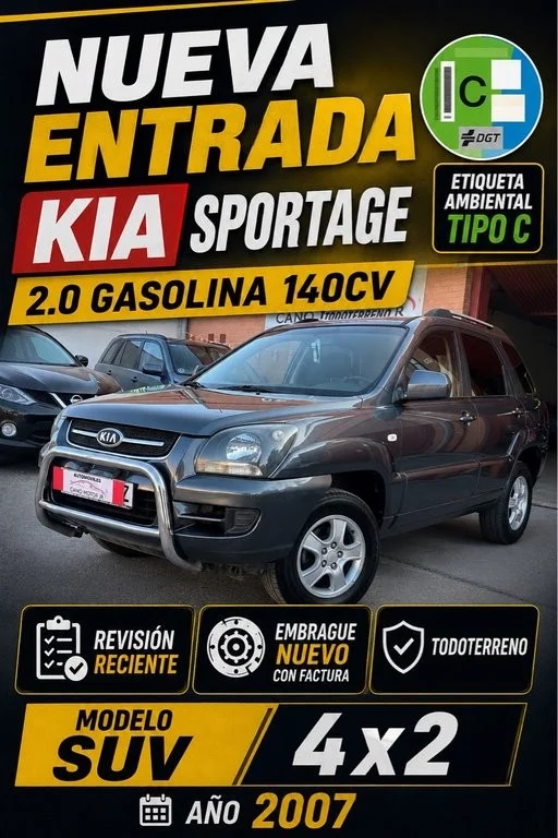 KIA Sportage KIA 2.0 DOHC Concept 4x2
