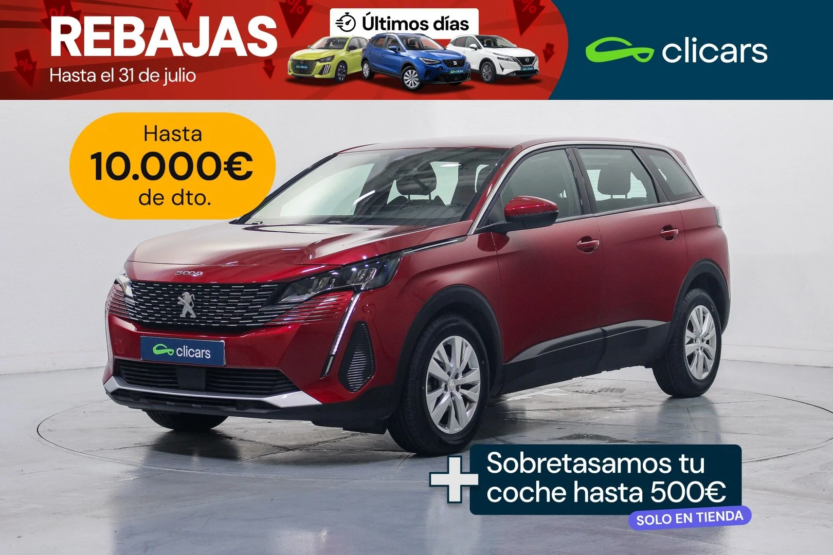 PEUGEOT 5008 SUV 5008 1.2 PureTech S&S Active Pack 130 EAT8
